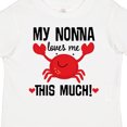 thumbnail image 4 of Inktastic Nonna Loves Me Grandson Boys or Girls Toddler T-Shirt, 4 of 5