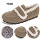 thumbnail image 5 of Zapatos Cálidos Casa Mocasines Peludos Y Esponjosos Mocasín Forro Piel Sintética para Mujer Ante Sin Cordones Interiores Exteriores, 5 of 8