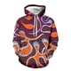 thumbnail image 3 of WILLBEST Sudaderas Deportivas Hombre Hombres Viento Africano Manga Larga Estampados Cálido Sudadera con Capucha Pulóver Tops Sudor Grande, 3 of 3