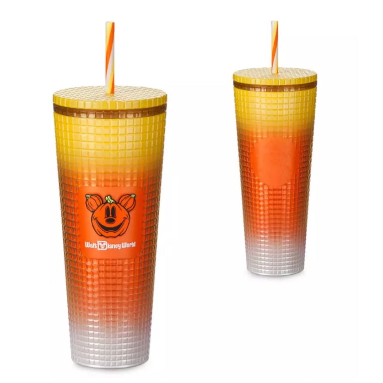 Disney Parks Halloween 2024 Mickey Candy Corn Starbucks Tumbler