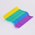 thumbnail image 3 of Brosse Applicatrice de Mascara en Coton Nano Pointu Jetable (Jaune) 100 Pcs (D-B2), 3 of 5