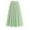 Green, variant on Pleated Skirts for Women Casual A-Line Layer Graphic Print Mesh Hollow-Out Skirts Flowy Swing Ruffle Skirts