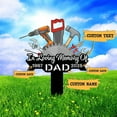 thumbnail image 3 of Personalized Welder Memorial Grave Marker for Dad – Custom Metal Garden Stake – In Loving Memory Tribute Sign for Dad Loss, Outdoor Cemetery, Yard Decoration for Father’s Day, Remembrance (10 inches), 3 of 10