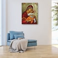 thumbnail image 2 of Cuadro Decorativo - Icono griego brillante Jr  Impresión en canvas, estrechado., 2 of 2