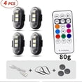 thumbnail image 2 of Universal Motorcycle LED Strobe Warning Light High Visibility Flashing Device For Vehicles, 2 of 4