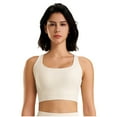 thumbnail image 2 of Lenago Women's Athletic Bras Sport Bra Seamless Full Coverage Underwear Lightweight Breathable Bras Adjustable Straps Training Gym Weight Lifting Cycling, 2 of 9
