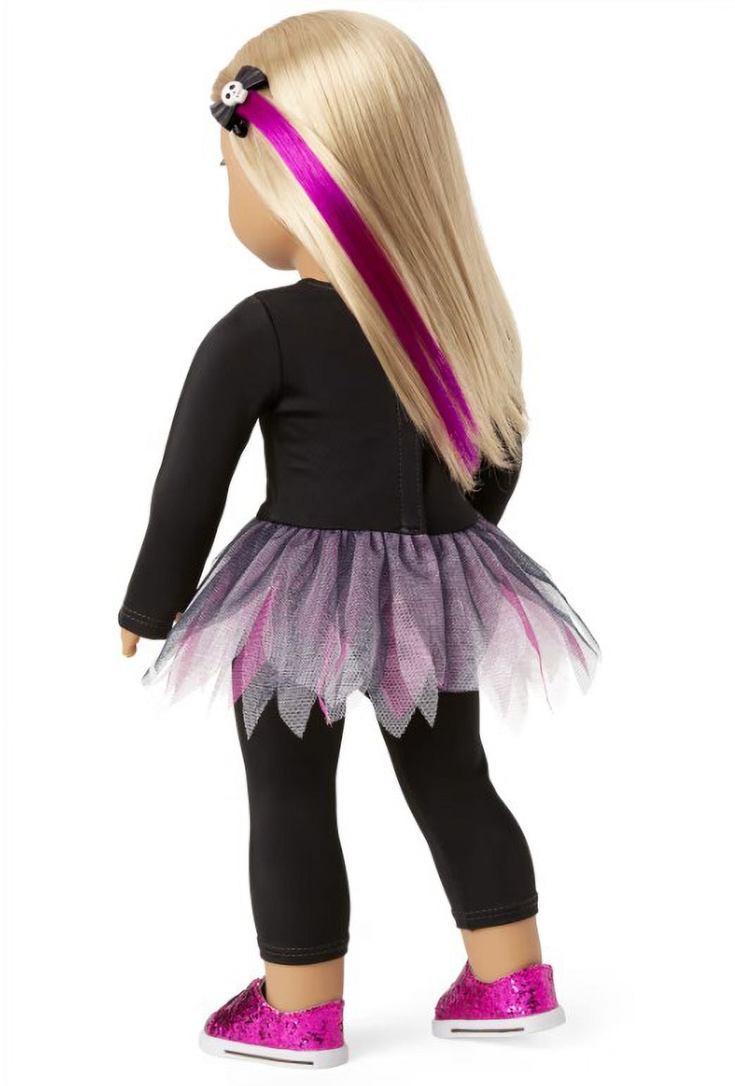 American Girl You Glow Girl Skeleton Costume for 18 inch dolls