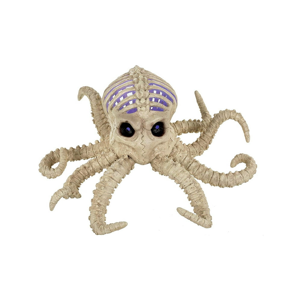 Creepy Light Up Octopus Skeleton Decoration - Walmart.com - Walmart.com