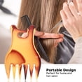 thumbnail image 3 of Peine Texturizador, Peine De Estilo Quiff Seguro, 3 Piezas, Ergonómico, Portátil Para Hombres Para Peluquería, 3 of 9