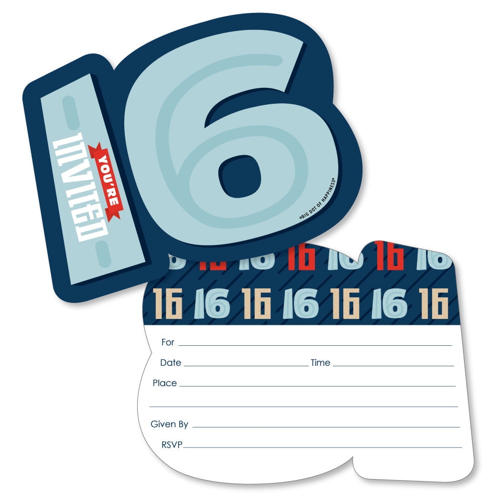 90th Birthday Invitation