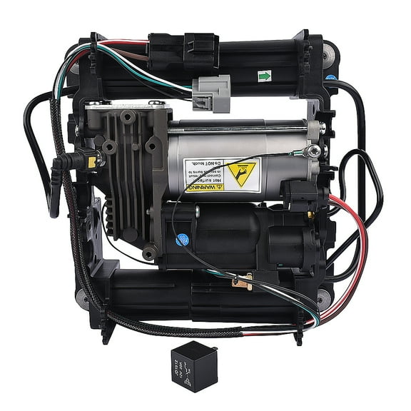 Air Suspension Compressor Pump w/Bracket   Ralay for Land Rover Range Rover V8 2006-2012 LR041777