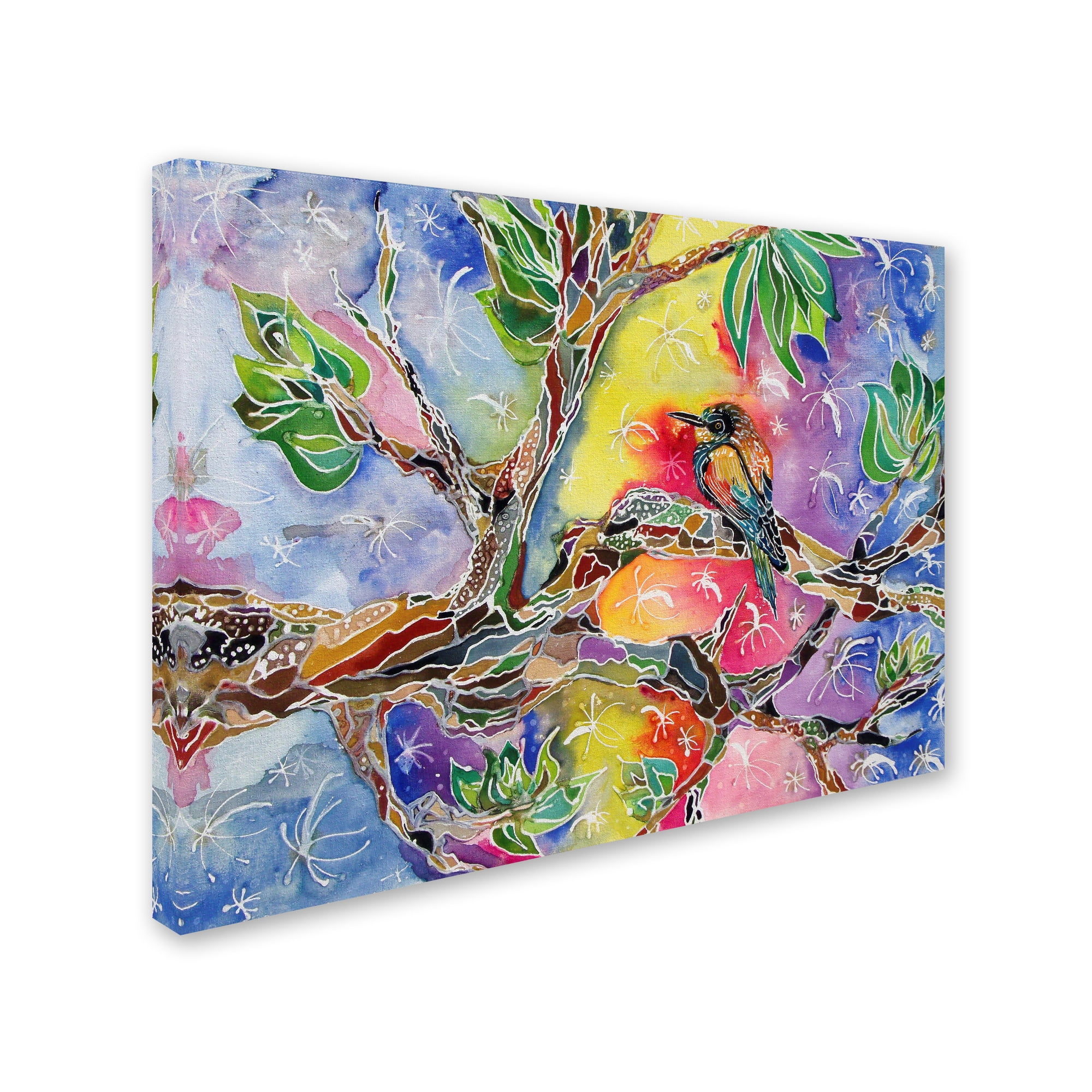 Trademark Fine Art 'Easy On Sunday Morning' Canvas Art by Lauren Moss
