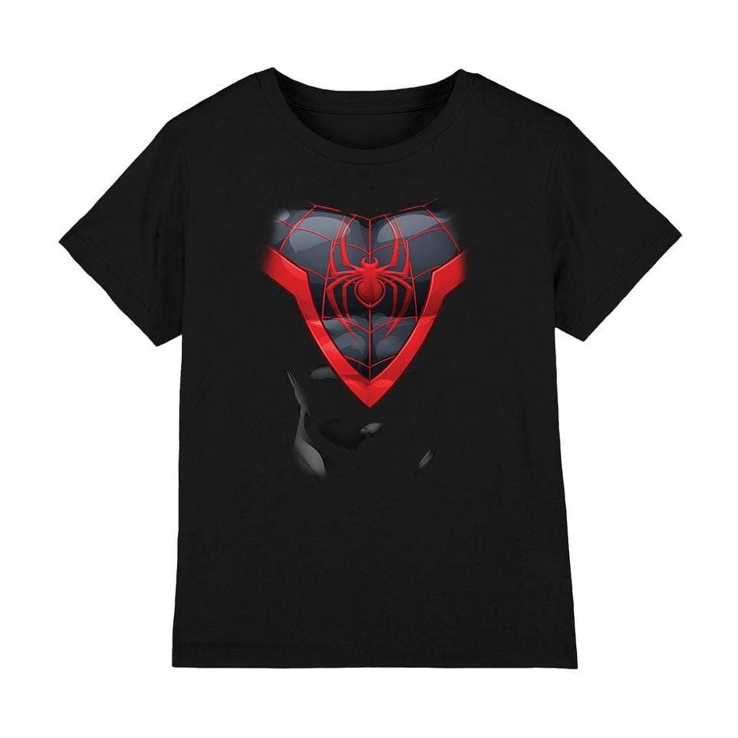 Spider-Man T-Shirt Costume Miles Morales pour Garçons/filles