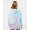 thumbnail image 3 of Colortone Tie Dye Cloud Fleece Hoodie for Women and Men, Unicorn, 2X-Large, 3 of 5