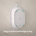 thumbnail image 6 of Frida Baby 4 in 1 Grow with Me Baby Bathtub for Newborn to Toddler, White, Rigid Baby Bath, Unisex, 6 of 7