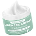 thumbnail image 1 of Crema de urea al 20 por ciento para pies más 2% de ácido salicílico 150 g || Crema para pies y manos Máxima potencia con ácido hialurónico Árbol de té y aloe vera para una hidratación profunda, 1 of 8