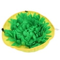 thumbnail image 5 of Dog Sniffing Pad for Puppy Cats, Adjustable Pet Feeding Bowl Mat ,Prevent Slip Boredom Relief Interactive Foraging Puzzle Blanket for Small Medium Pets[yellow], 5 of 9
