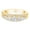 Yellow gold, variant on Newshe Jewellery Wedding Band for Women 925 Sterling Silver Eternity Ring Round White 1.13ct AAAAA Cz Size 6