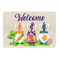 thumbnail image 6 of Qocolhg Happy Easter Eggs Entrance Door Mat, Spring Bunny Ears Low Profile Tradition Decor Welcome Mat, Non-Slip Carpet Rugs Floor Mat Decorative for Home/Bathroom/Kitchen/Indoor, 16x24 inch, 6 of 8