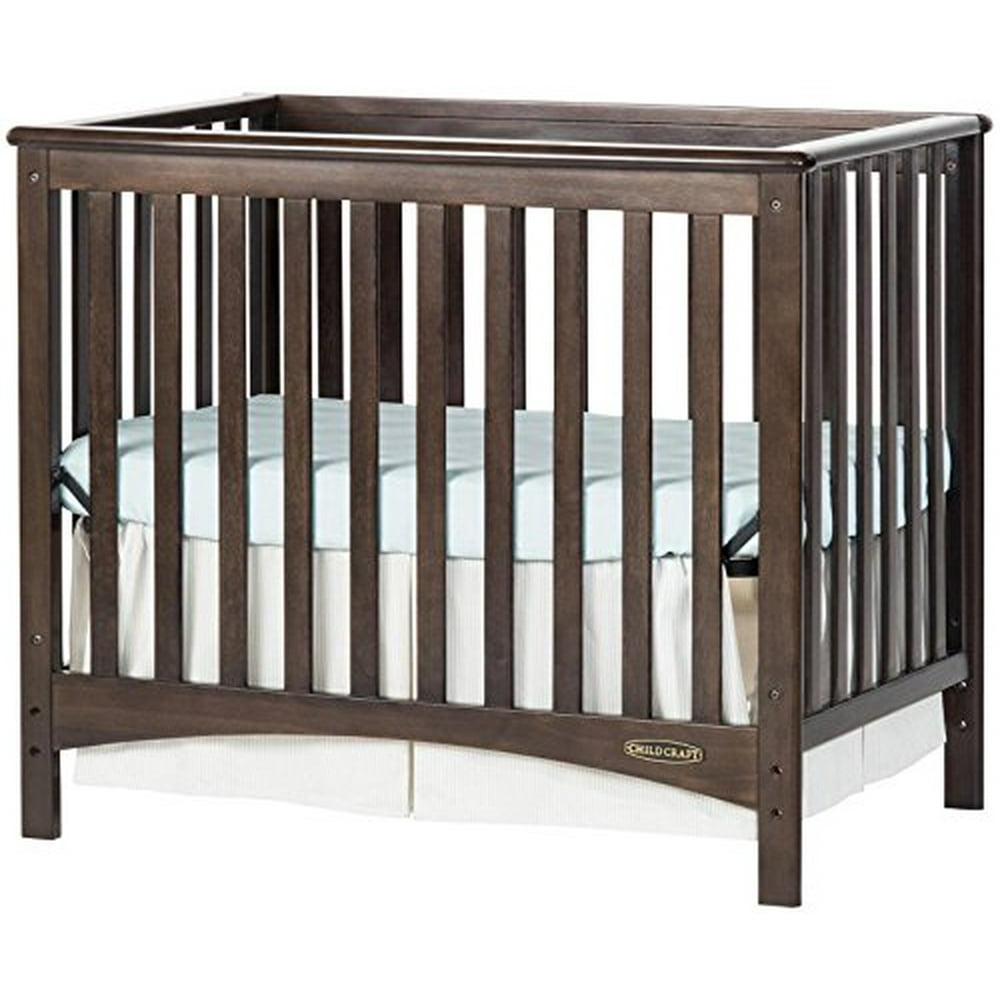 Child Craft London Euro Mini 2in1 Convertible Crib and Mattress