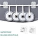 thumbnail image 2 of No Drill Curtain Rod Brackets Set, 2-Piece Adjustable Adhesive Curtain Rod Holders, 2 of 5