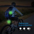 thumbnail image 2 of Bike Tail Light LED Night Essential Light - Creative Silicone Cycling Night Safety Warning Lights - Waterproof Safety Signal Lamp- 2 Pack, 2 of 5