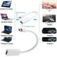thumbnail image 2 of Mini DisplayPort to HDMI Adapter 1080p HD Converter Male to Female Cable, 2 of 4
