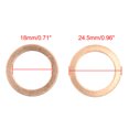 thumbnail image 3 of Unique Bargains 18mm Inner Dia Copper Crush Washers Flat Sealing Gaskets Rings 20pcs, 3 of 3