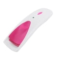 thumbnail image 1 of White Pink Plastic Nonslip Handle Battery Powered Cosmetic Tool Eyelash Curler for Lady, 1 of 3