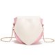 thumbnail image 2 of Bolsa Mini PU cuero mujer bolsos de hombro corazón Crossbody bolso monedero (blanco) JShteea Para Estrenar, 2 of 7
