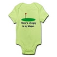 thumbnail image 1 of CafePress - Bogey In My Diaper Infant Bodysuit - Baby Light Bodysuit, 1 of 1