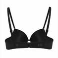thumbnail image 4 of GEWSEY Women's Underwire Shaping Bra Comfort Smooth Seamless T-Shirt Convertible Straps Lightly Lined Bras (Black, M), 4 of 9