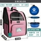 thumbnail image 2 of Mochila Portadora para Perros PetAmi para Gato y Cachorro hasta 8 kg Rosa, 2 of 7