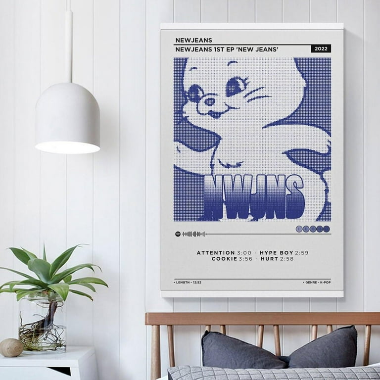 Newjeans - Newjeans Canvas Poster Wall Decorative Art Painting