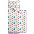 thumbnail image 2 of Pets Paws Print Colorful Toddler Nap Mats for Kids Preschool,Sleeping Mat Bag or Kids,Toddler Sleeping Bag,Toddler Nap Mat or Daycare, 2 of 6