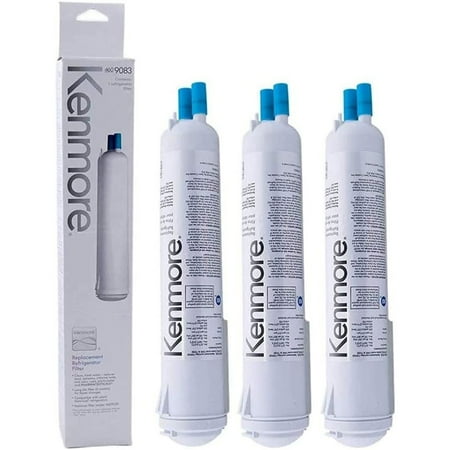 

3 Pack Kenmore 9083 Refrigerator Water Filter Fit 469083 9020 9030 9953 New Sealed