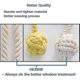 thumbnail image 2 of Curtain Tiebacks Blue: 2 Pack Decorative Handmade Natural Cotton Rope Holdbacks For Drapery And Sheer 26s, 2 of 5