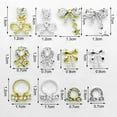 thumbnail image 6 of UDIYO 10Pcs Manicure Decorations Shiny Surface Creative Shape Bright Color Rust-proof Multipurpose Decorative Alloy Bow-Knot DIY Nail Jewelry Manicure Designs for Nail Salon, 6 of 7