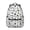 Police and Helicopter-1, variant on Police and Helicopter White Pattern Backpack for School, Cute School Bag with Adjustable Shoulder Straps and Padded Back, 15.3"x11"x7.1"