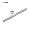 thumbnail image 3 of Unique Bargains 15Pack M14 x 200mm Fully Threaded Rod w 15Pack Hex Nuts, 2mm Pitch 304 Stainless Steel Right Hand Threaded Rod, 3 of 4
