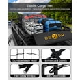 thumbnail image 6 of Towallmark 46 x 36 Inch Roof Rack Basket, Cargo Carrier, SUV Roof Rack, 200LBS Capacity Heavy Duty Universal Rooftop Basket with Net for Trucks SUVs Vehicles Camping, 6 of 8