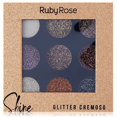 thumbnail image 1 of PALETA DE GLITTER Shine Glitter Cream Ruby Rose HB-8407/GG, 1 of 3