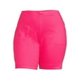 thumbnail image 5 of JMS Just My Size by Hanes Women's Plus Size Pull On Shorts with Pockets, Single and 2-Pack, 9” Inseam, Sizes 0X-4X, 5 of 6