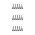 thumbnail image 4 of kurtrusly 5 Pieces Universal Steel Nut Driver Home Garage Woodworking Shank Bit Electric Pneumatic Screwdriver Bits Tools 19x65mm 3Set, 4 of 6