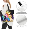 thumbnail image 4 of Adventure Time Reusable Grocery Bags Shoulder Bag Large Capacity Shopping Bag Cute Tote Bags, 4 of 9