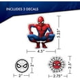 thumbnail image 5 of Marvel Spider-Man Decals - Set of 9 Vinyl Stickers for Water Bottle Bike Helmet Laptop Skateboard Car - Marvel Stickers for Kids and Adults, 5 of 5