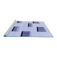 thumbnail image 2 of Ahgly Company Machine Washable Indoor Rectangle Solid Blue Modern Area Rugs, 2' x 5', 2 of 4