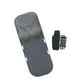 thumbnail image 3 of Soporte lumbar de comodidad del reposacabezas de la silla de oficina para la computadora/silla de escritorio que trabaja Superior gris acolchado, 3 of 8