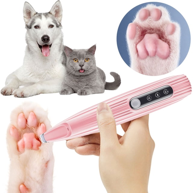 Afeitadora Aseo para Recortadora Patas Gato Recargable Por USB El Pelo Las Alrededor