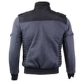 thumbnail image 6 of Maximos Men's Hooded Zip Up Fleece Lined Sherpa Bomber Jacket 1699, 6 of 8